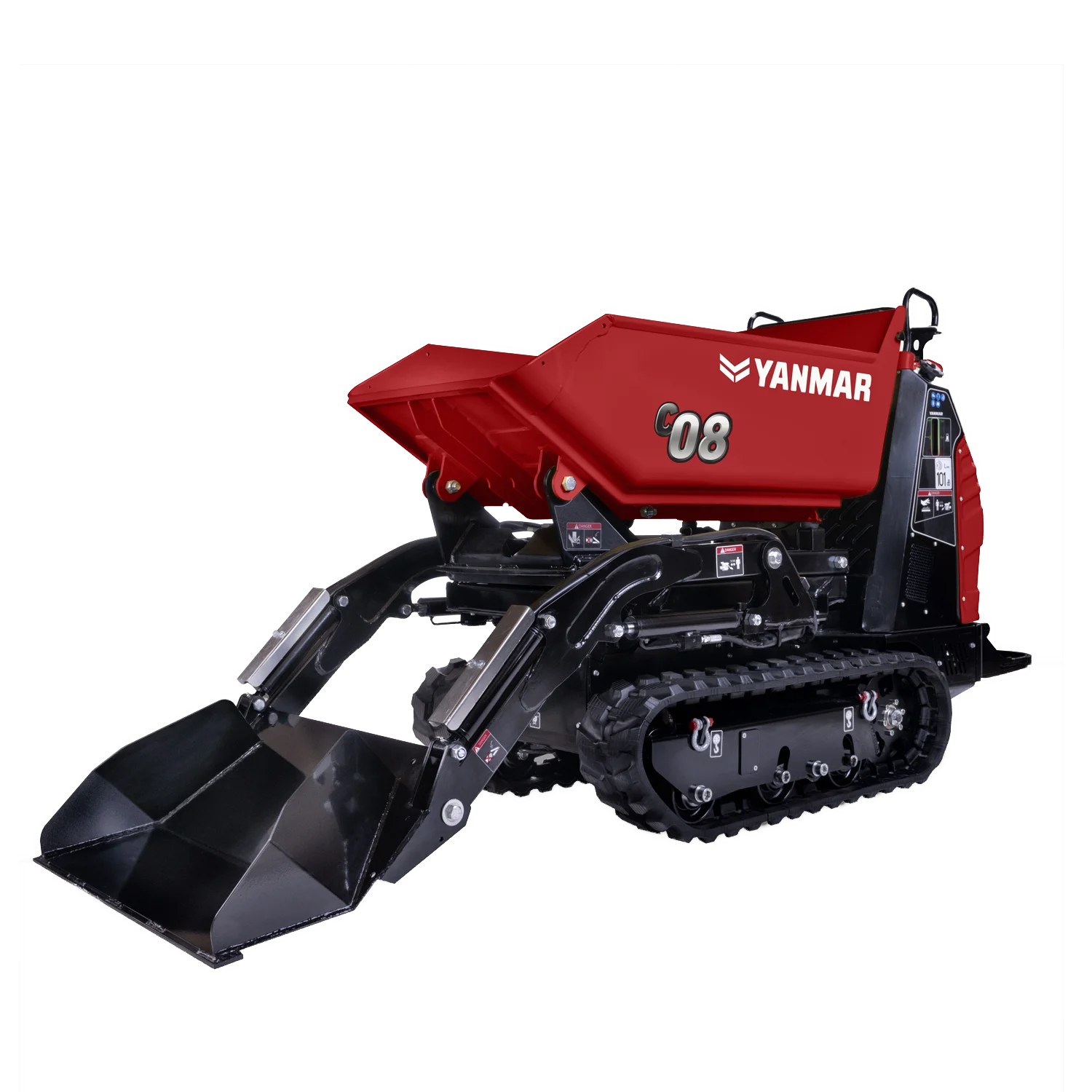 Yanmar C08 HiTIP+Rupsdumper (PRIJS IN OVERLEG)