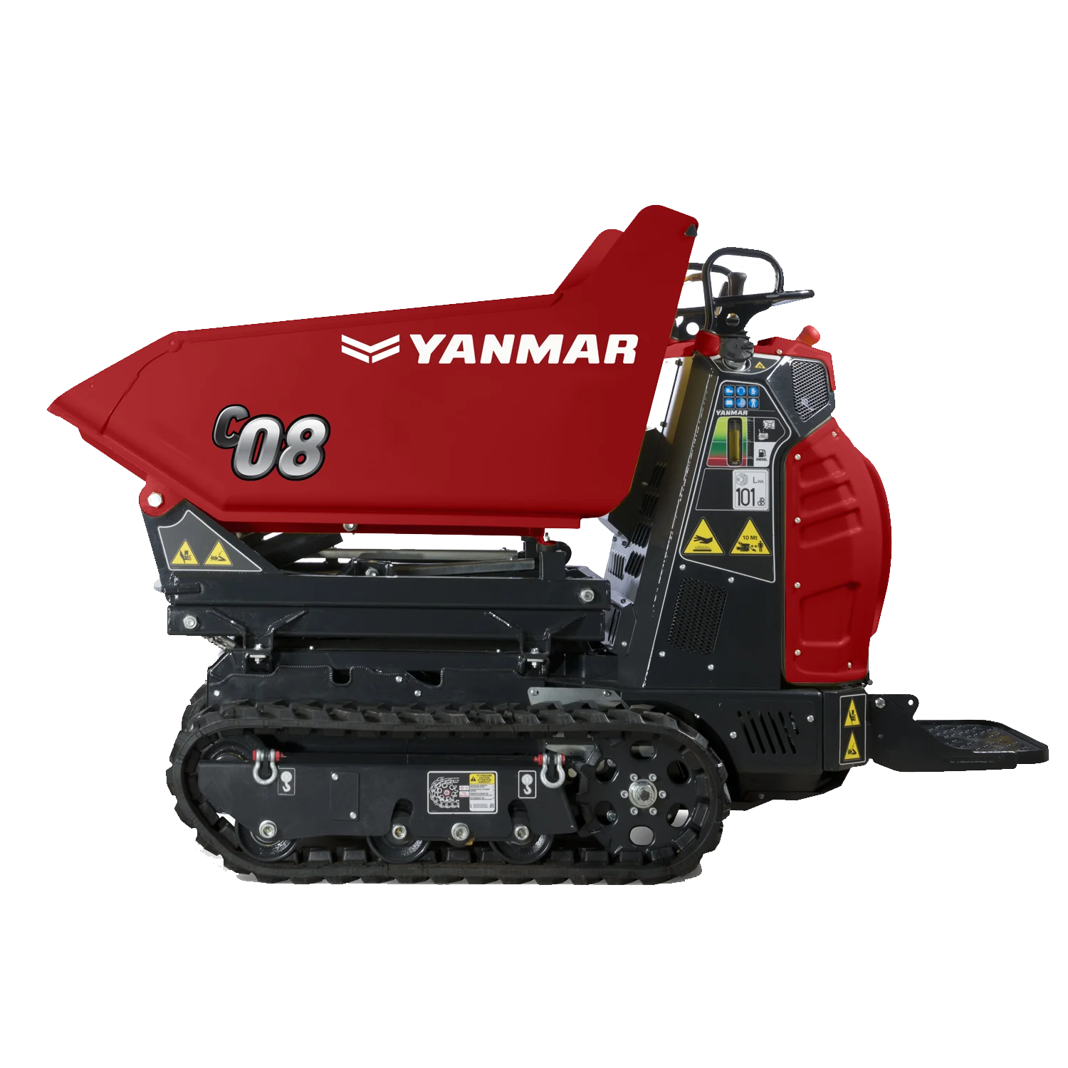 Yanmar C08 HiTip Rupsdumper (PRIJS IN OVERLEG)