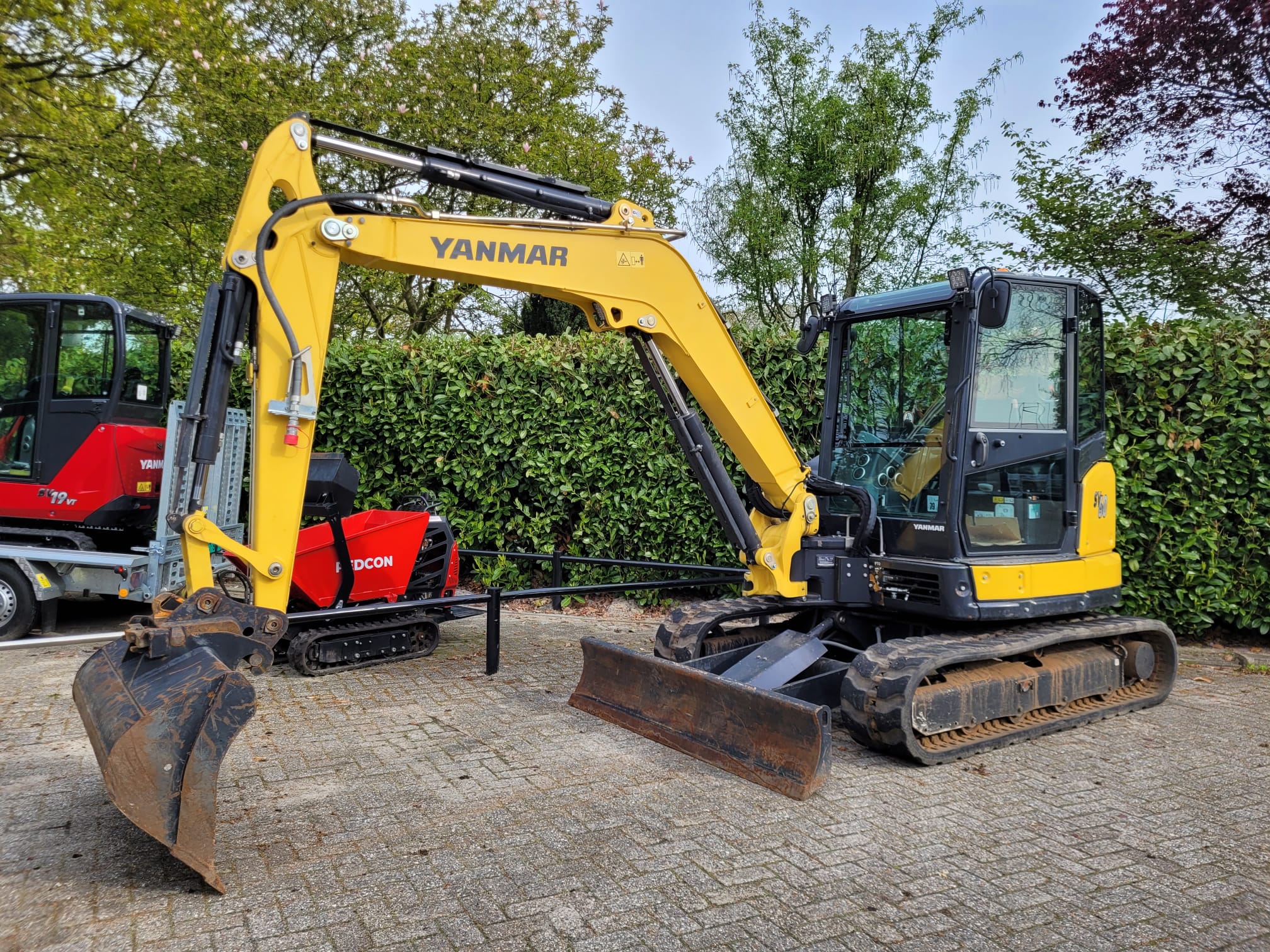 Yanmar SV60 2018 als nieuw 1581 uur